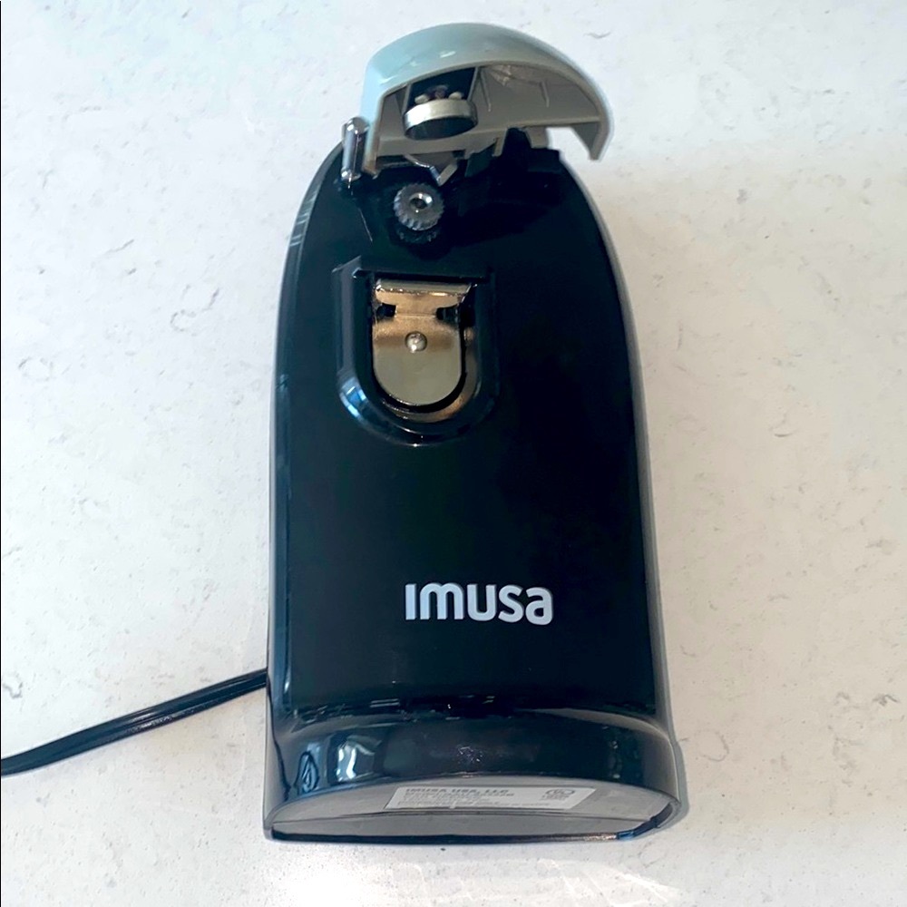 Imusa Black Electric Can Opener